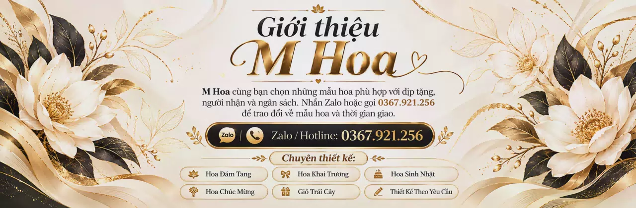 Ảnh bìa Shop hoa tươi Cầu Kè Trà Vinh - Cùng bạn gửi lời cảm ơn